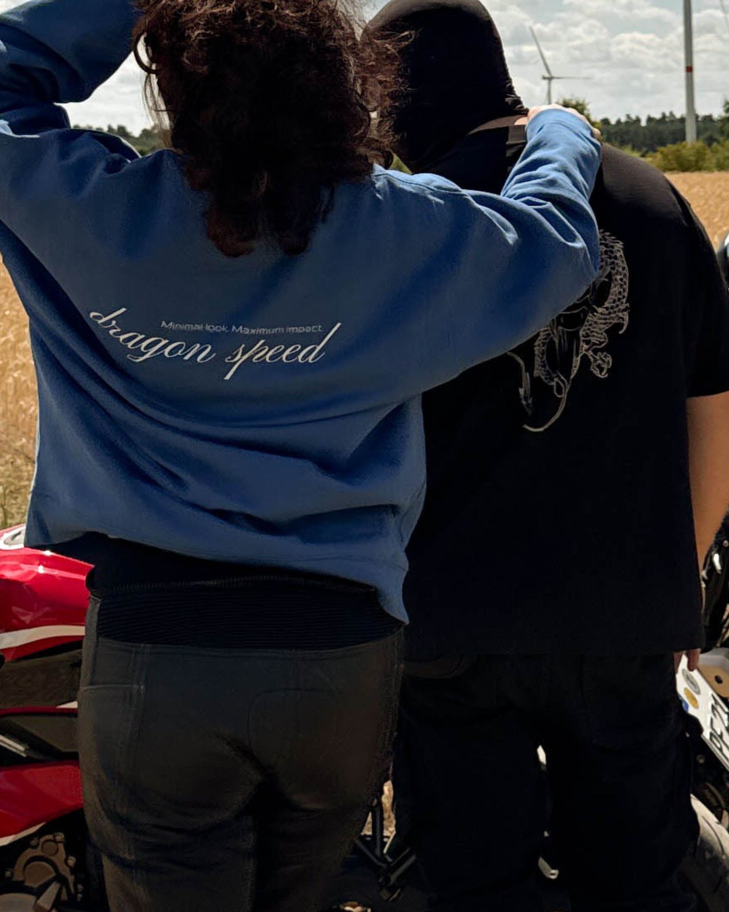 Blue Impact Sweatshirt